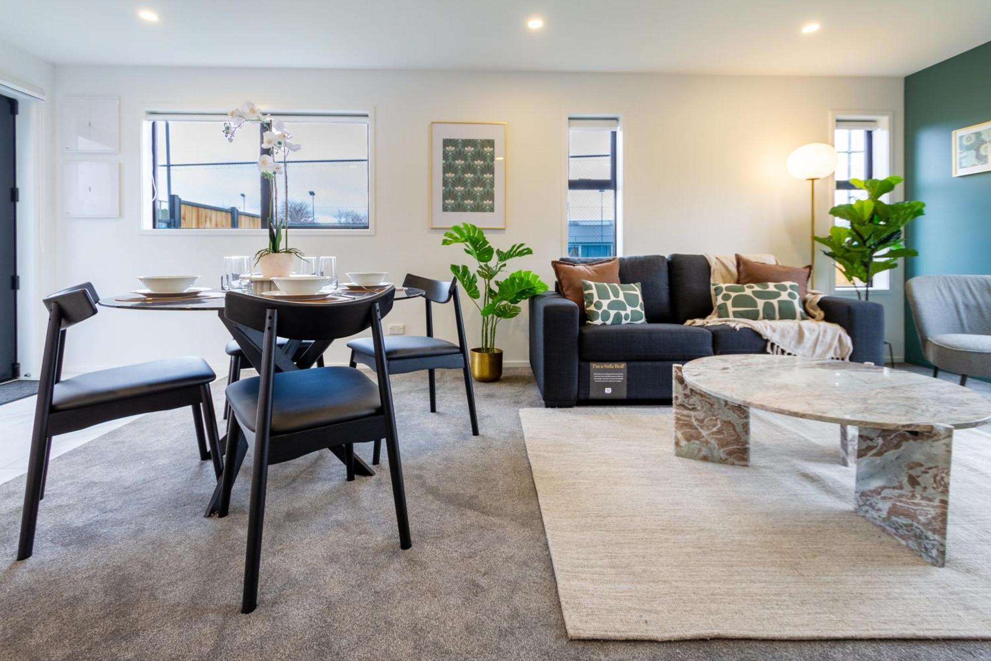 Serene Living 2 Bed With Carpark Christchurch Esterno foto