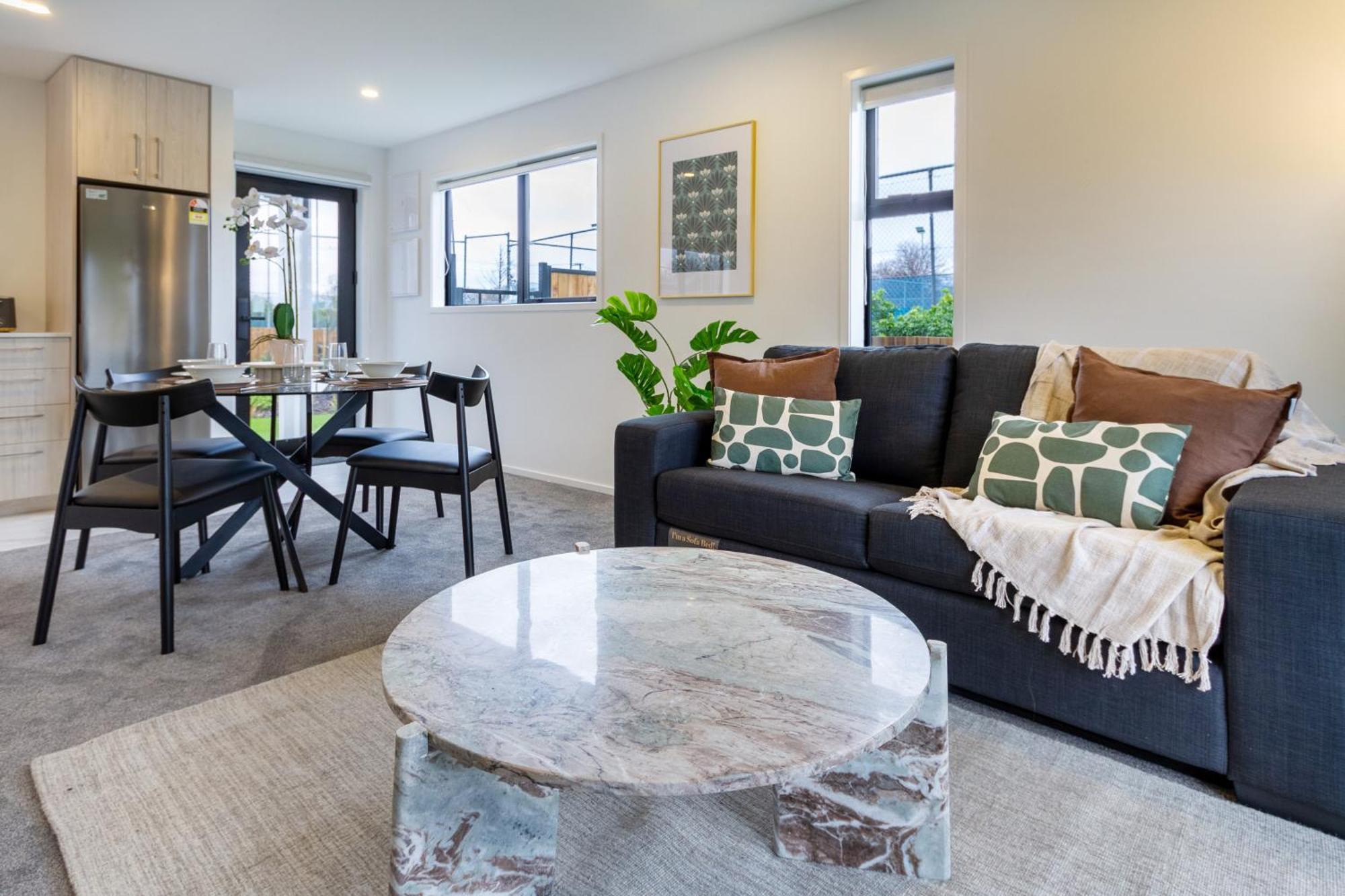 Serene Living 2 Bed With Carpark Christchurch Esterno foto