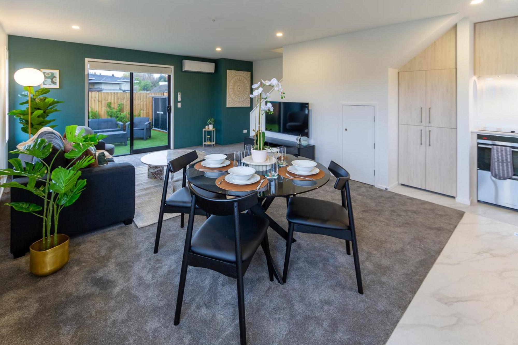 Serene Living 2 Bed With Carpark Christchurch Esterno foto